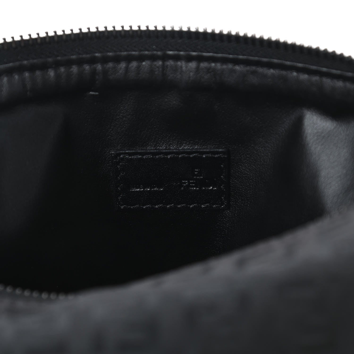 Fendi Zucchino Mini Pochette Black 5 of 8