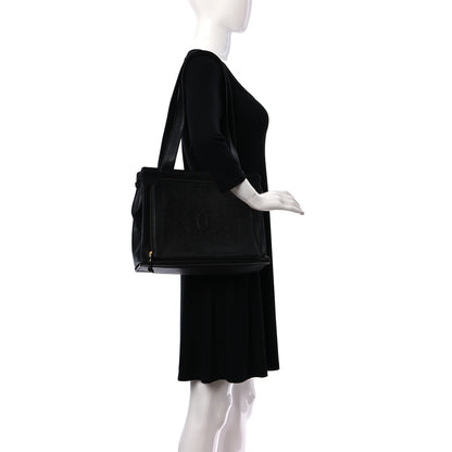 Chanel Caviar CC Tote Black 2 of 14