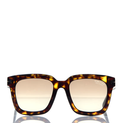 Tom Ford Square Sari TF690 Sunglasses Tortoise 2 of 8