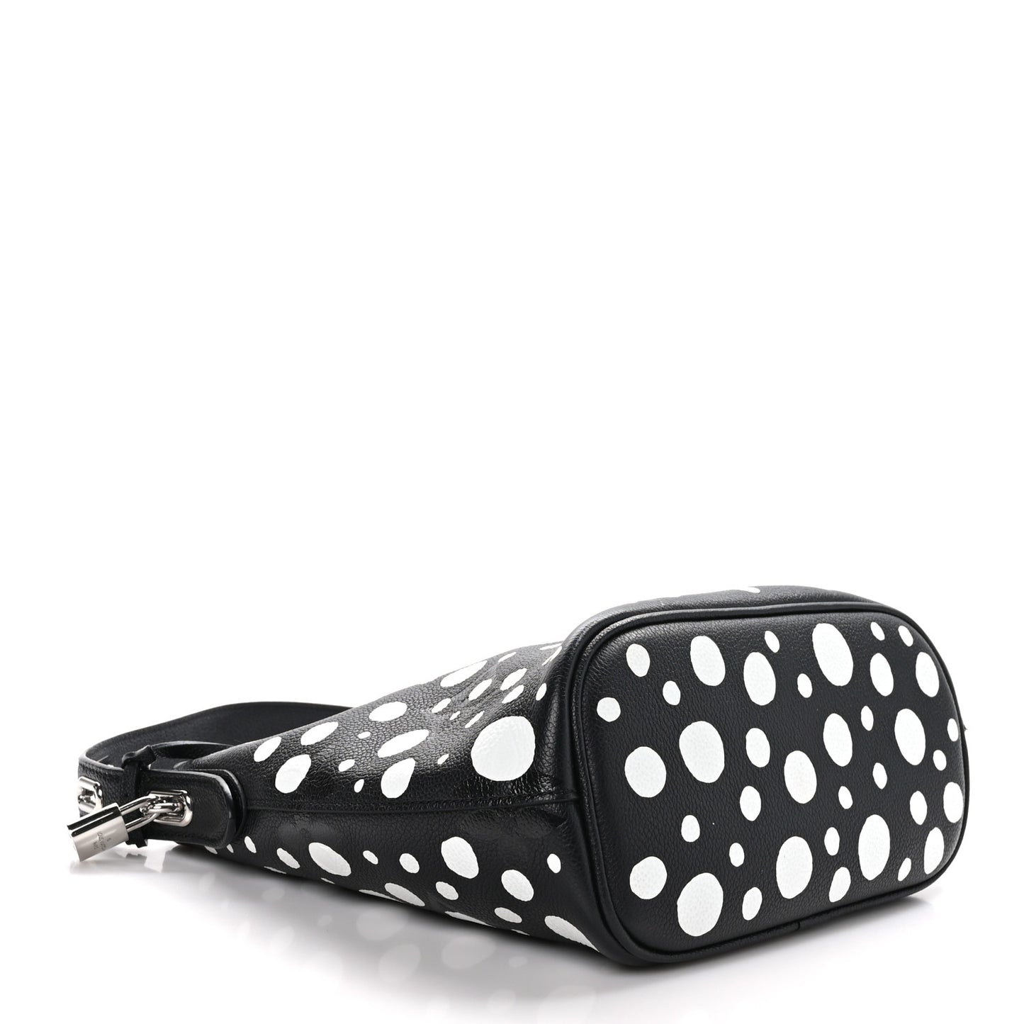 LOUIS VUITTON LV X YK Empreinte Marshmallow Hobo PM Black White