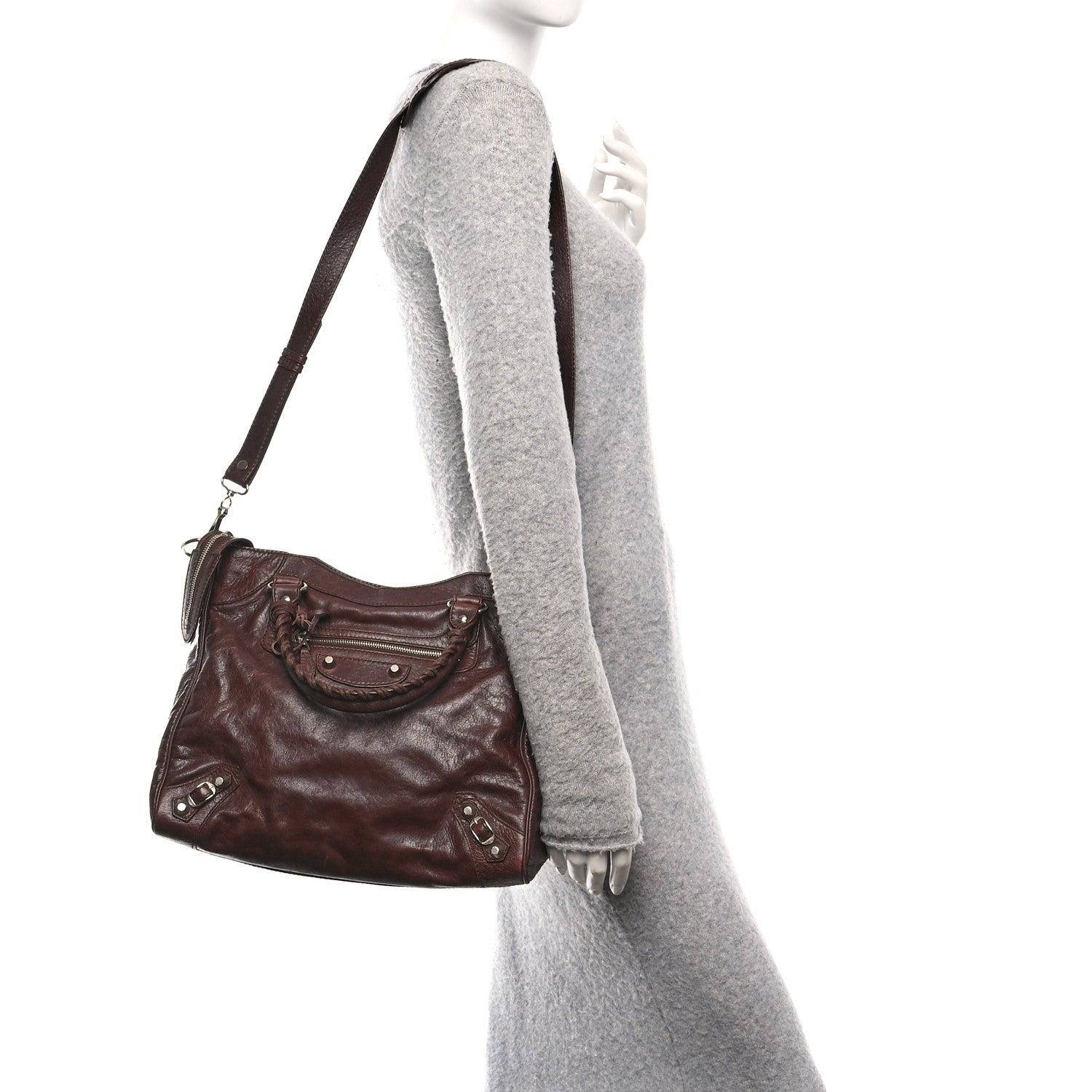 Balenciaga Agneau Giant 12 Silver Hardware Velo Cigare Fonce 2 of 11