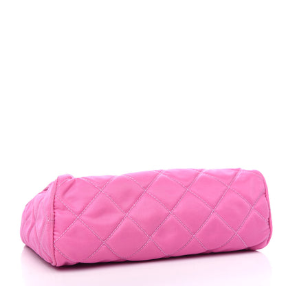 Prada Tessuto Nylon Quilted Necessaire Pouch Begonia 4 of 6