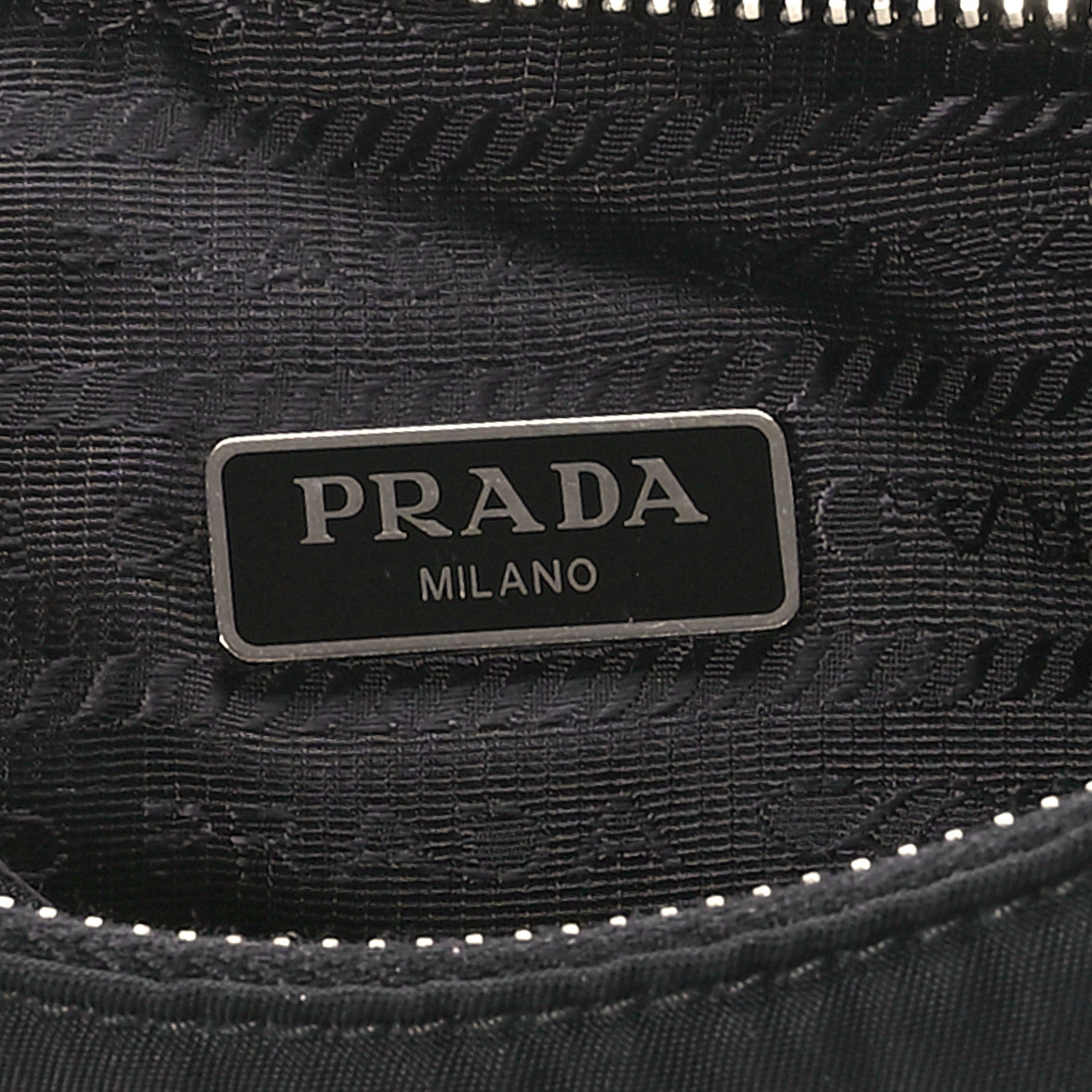Prada Nylon Re-Edition 2005 Shoulder Bag Black 6 of 11