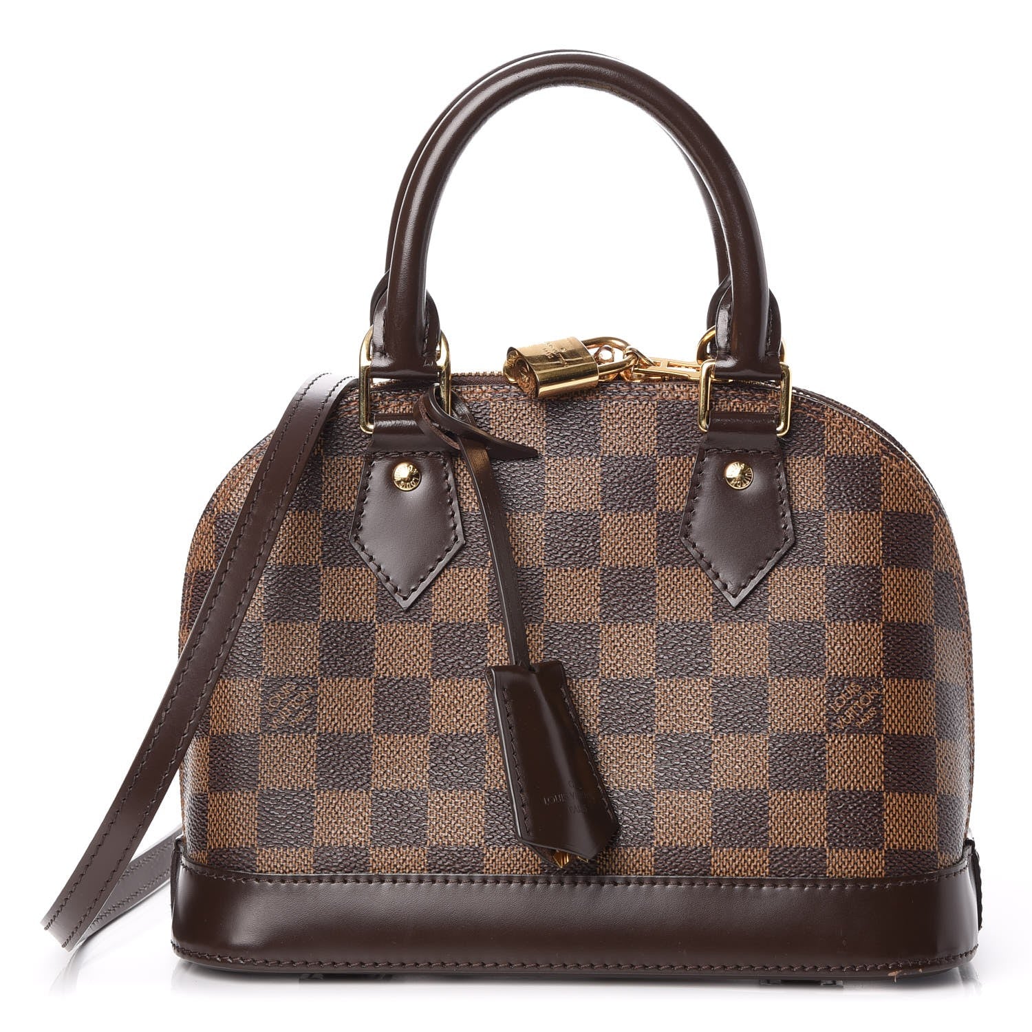 Louis Vuitton Damier Ebene Alma BB 1 of 12