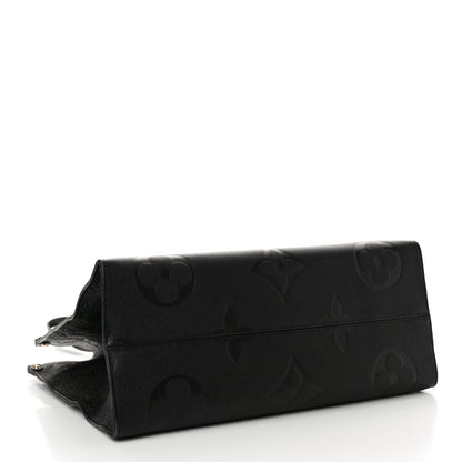 Louis Vuitton Empreinte Monogram Giant Onthego GM Black 4 of 11
