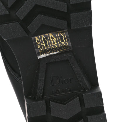 Christian Dior Calfskin Rubber Dioriron Boots 36 Black 6 of 9