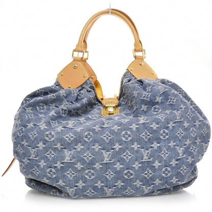 Louis Vuitton Denim Mahina XL Blue 1 of 8
