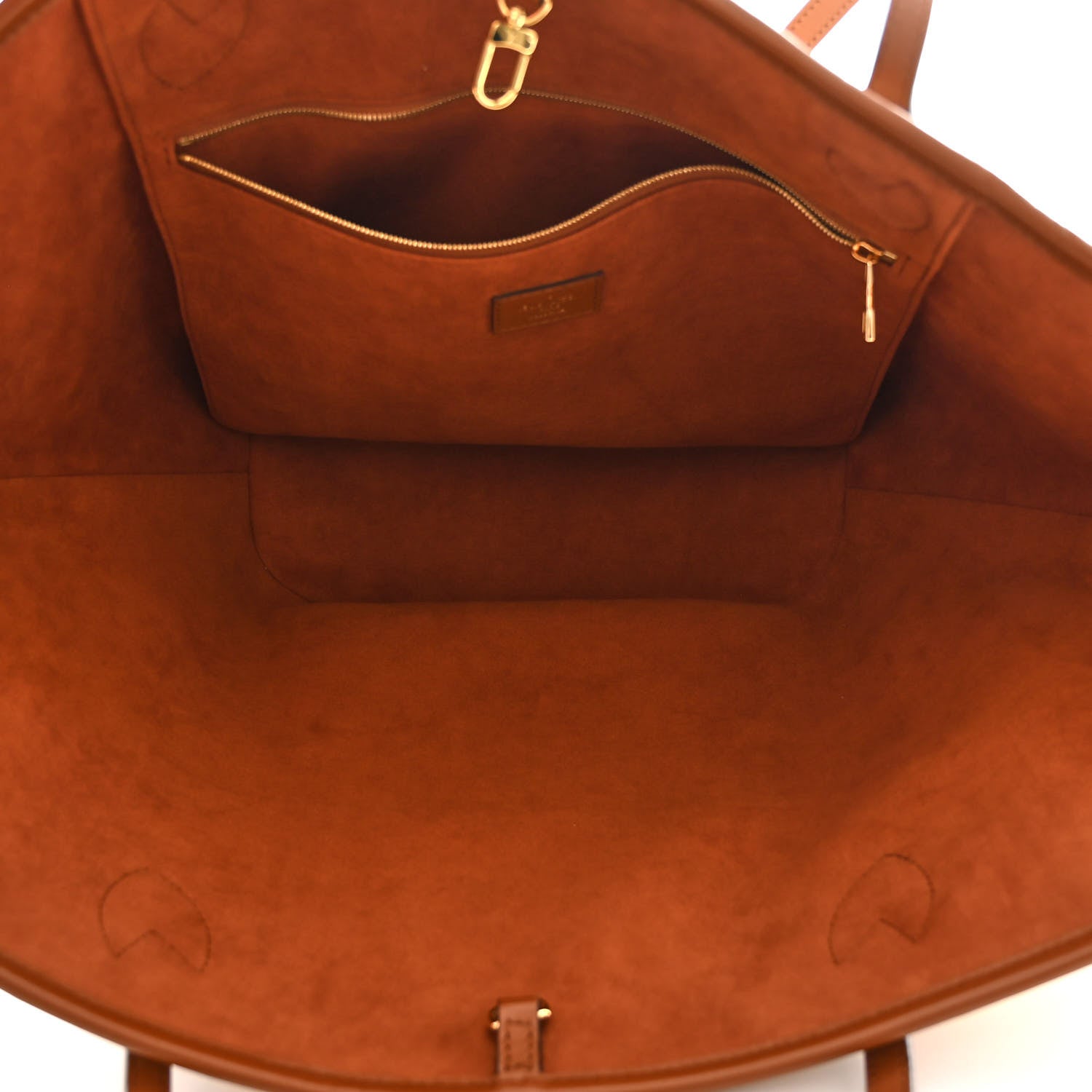 Louis Vuitton Raffia Saint Jacques Tote Caramel 6 of 11