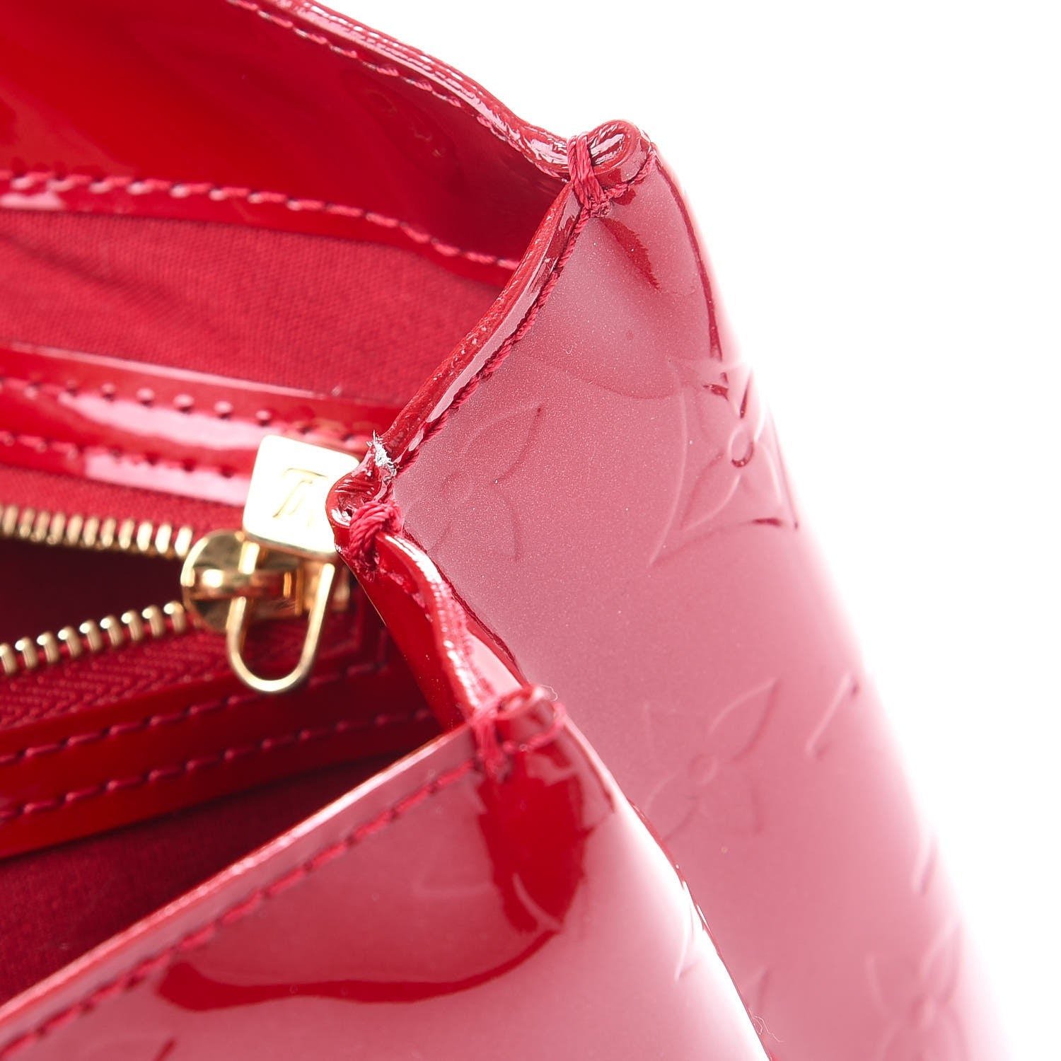 Louis Vuitton Vernis Wilshire PM Pomme D'Amour 10 of 11