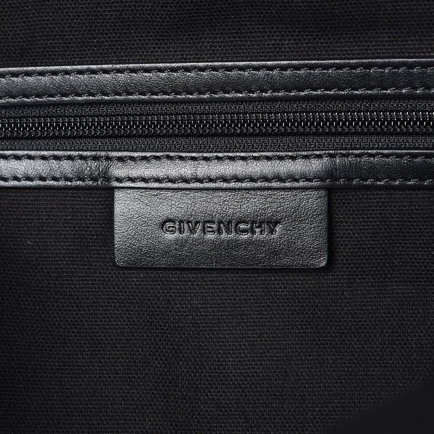 Smooth Calfskin Graffiti Paint Logo Backpack Black