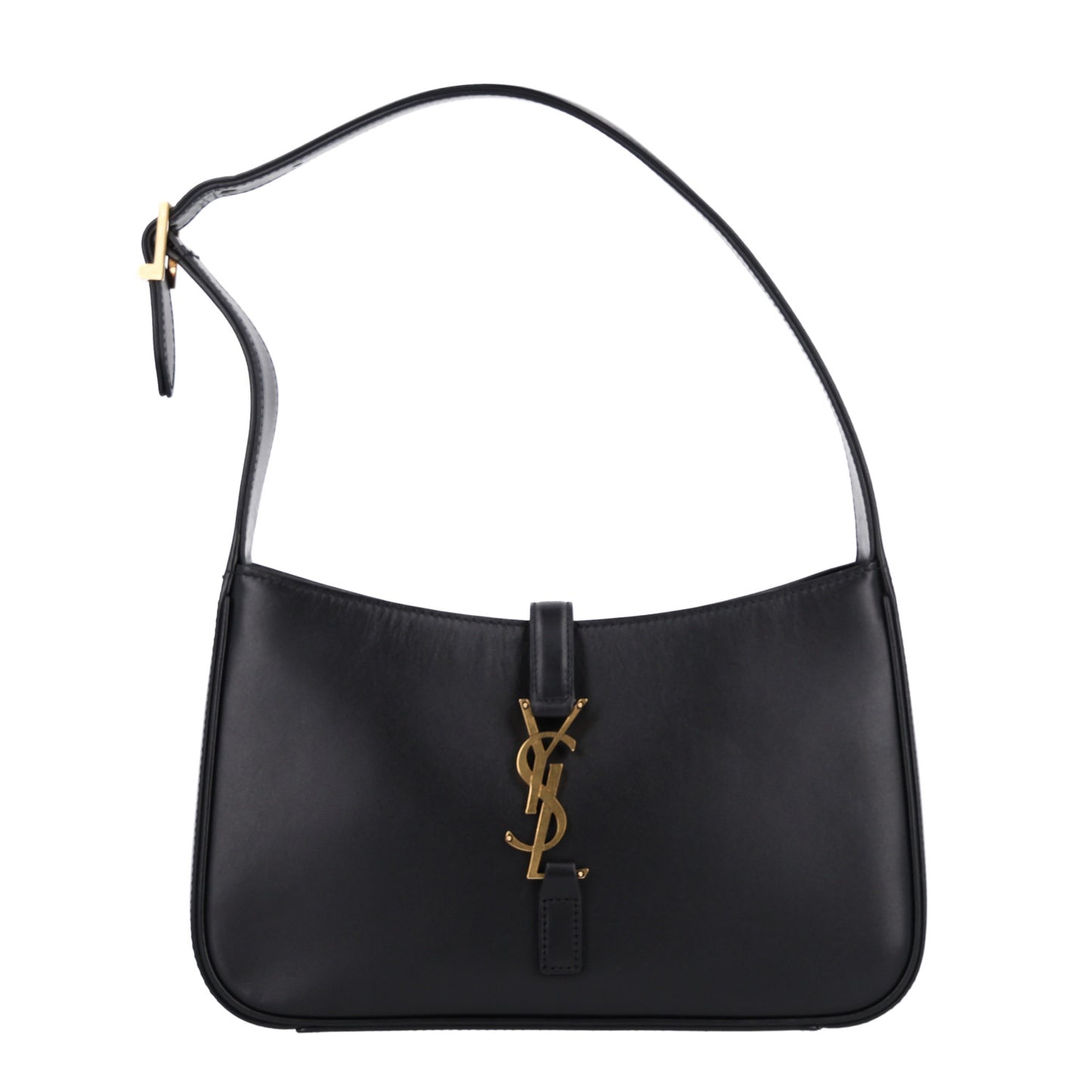 Smooth Calfskin Le 5 A 7 Hobo Black