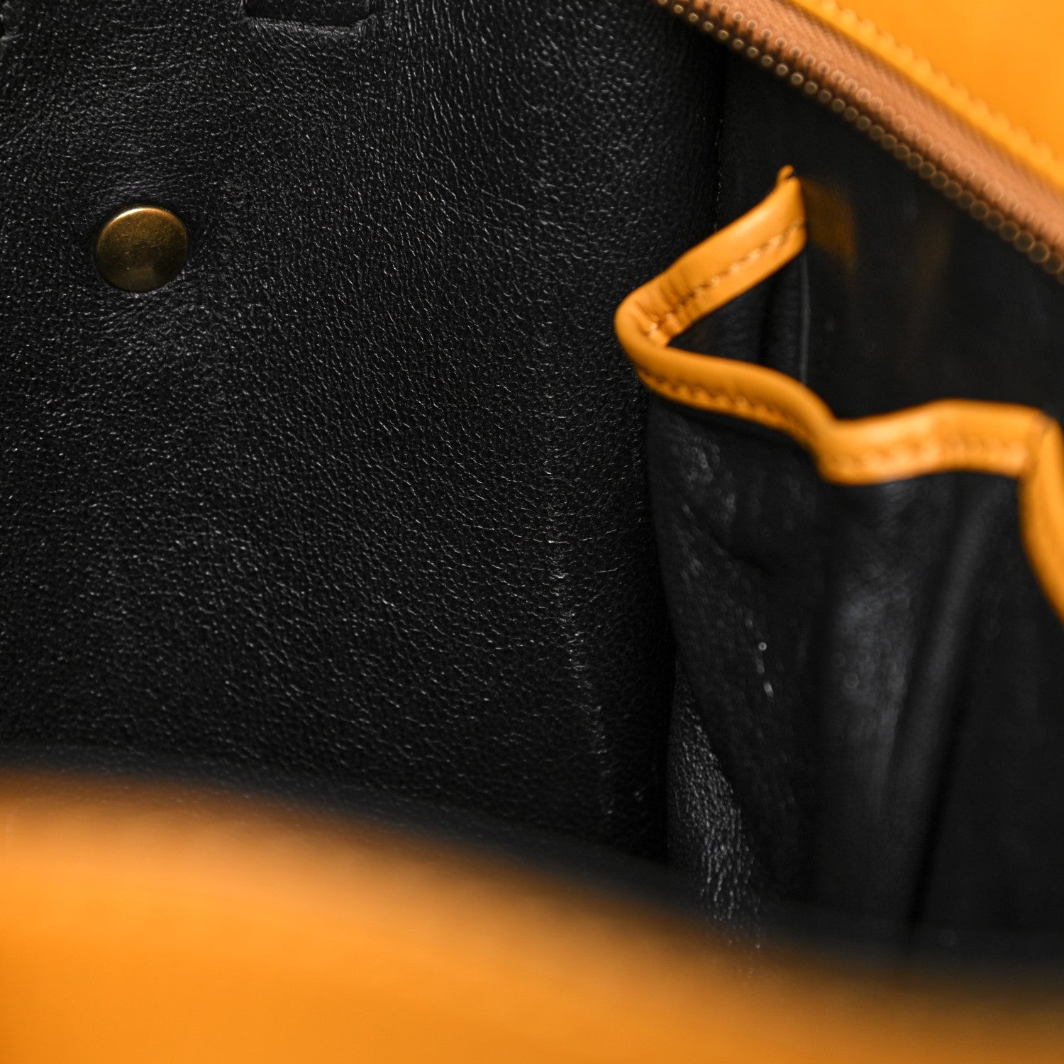 Celine Smooth Calfskin Micro Luggage Amber 14 of 31