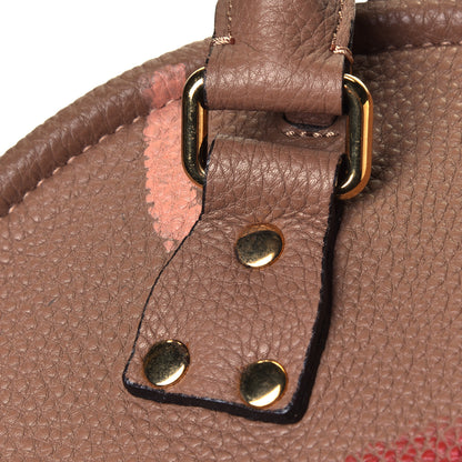 Burberry Prorsum Grainy Calfskin Hand Painted Bloomsbury Dark Sand 5 of 5