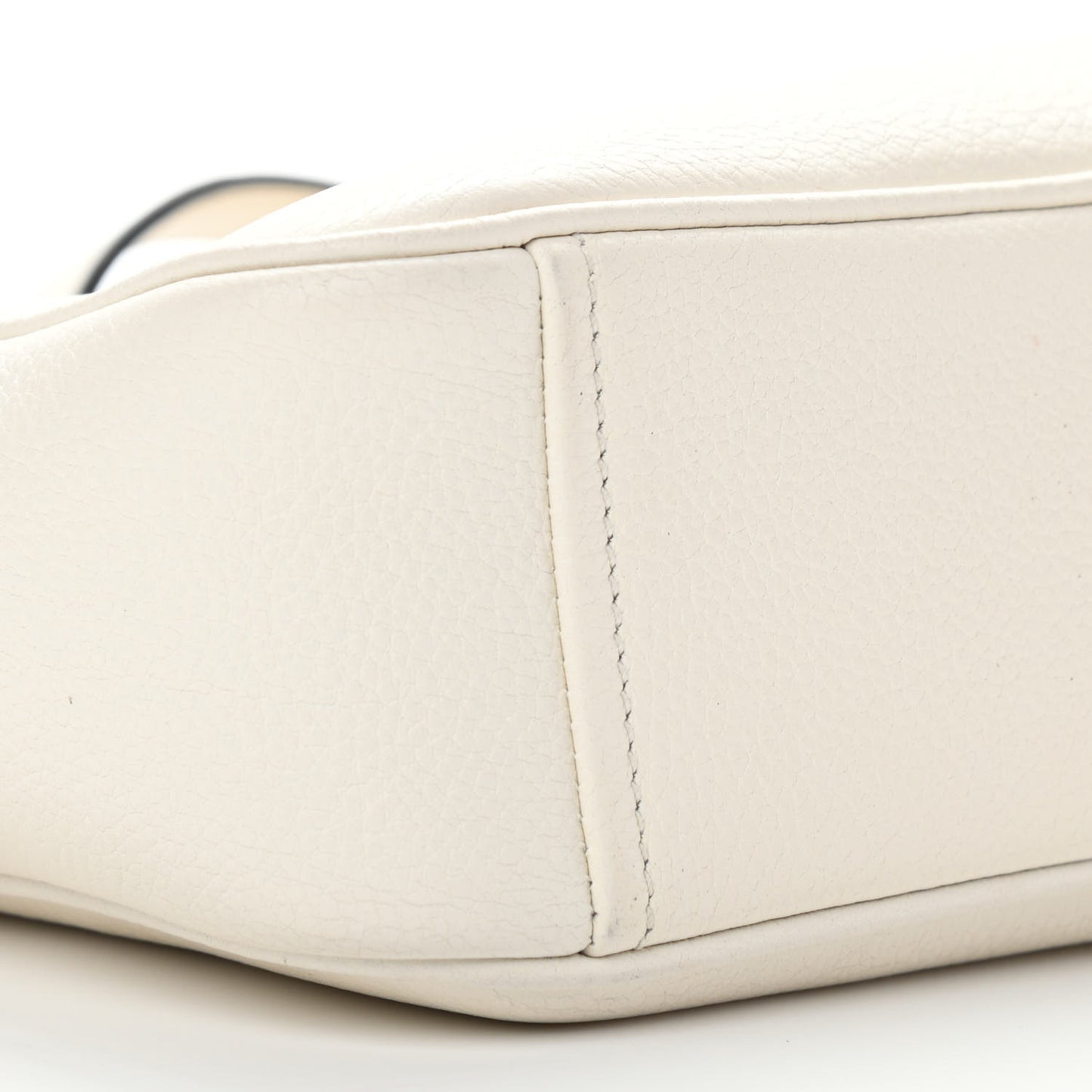 Vitello Phenix Camera Bag Bianco