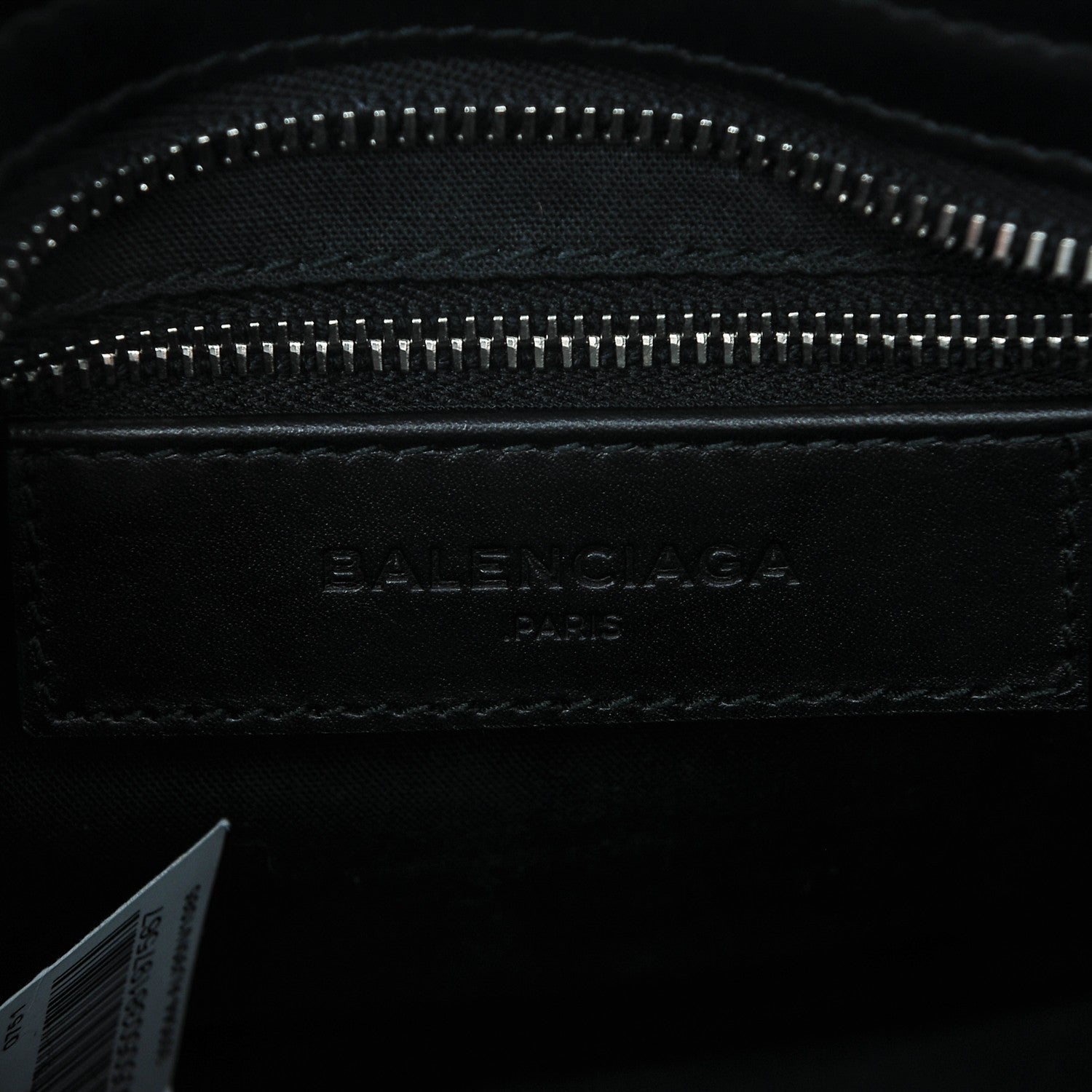 Balenciaga Smooth Calfskin Metallic Patent Giant 12 Silver Hardware Mini City Black Gris 6 of 7