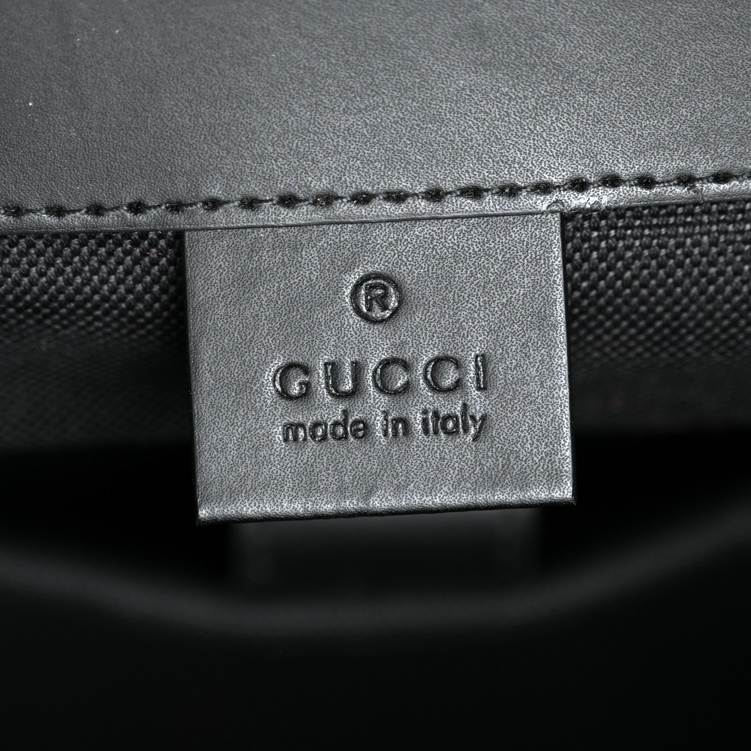 Gucci Soft GG Supreme Monogram Calfskin Web Double Buckle Backpack Black 6 of 13