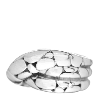 John Hardy Sterling Silver Kali Twist Ring 54 7 3 of 5