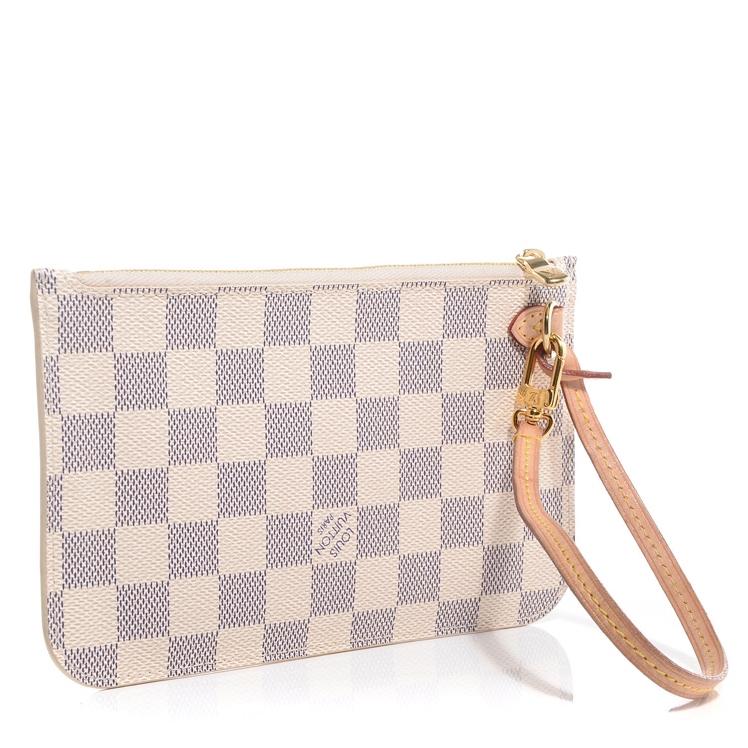 Louis Vuitton Damier Azur Neverfull PM Pochette 3 of 7