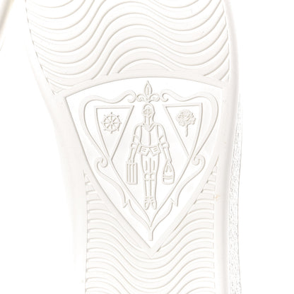 Gucci Calfskin Interlocking G Perforated Womens Ace Sneakers 39.5 White Wild Rose 8 of 11