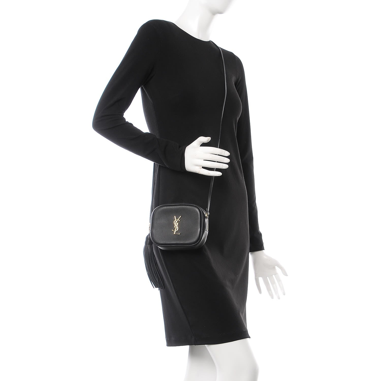 Saint Laurent Nappa Monogram Blogger Bag Black 2 of 6