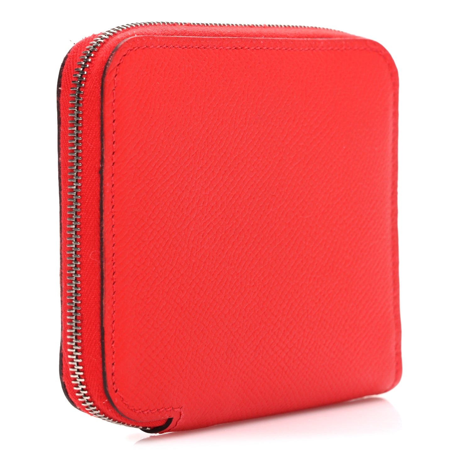 Epsom Silk'in Compact Wallet Vermillon