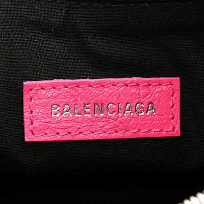 Balenciaga Agneau Arena Le Cagole Shoulder Bag XS Hot Pink 7 of 10