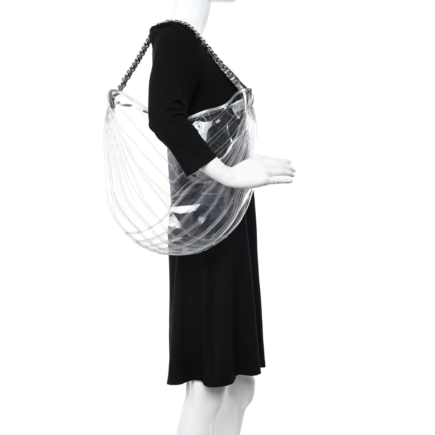 Chanel PVC Hobo Transparent 2 of 14