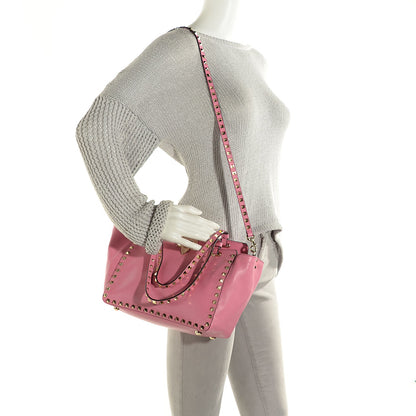 Valentino Garavani Vitello Small Rockstud Tote Ninphea 2 of 9
