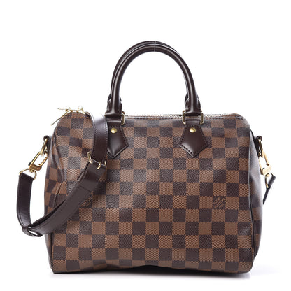 Louis Vuitton Damier Ebene Speedy Bandouliere 25 1 of 15