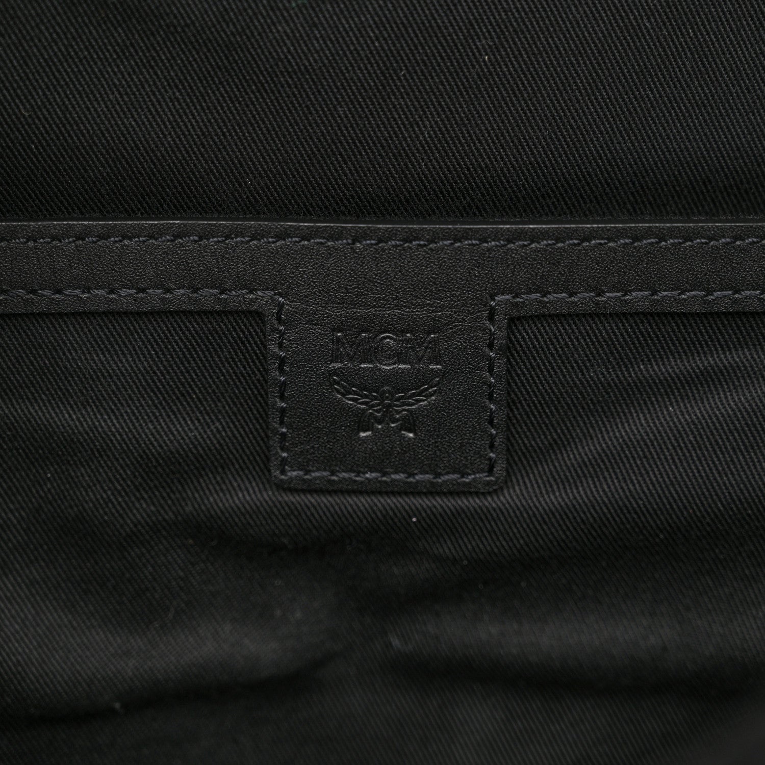 MCM Visetos Geo Graffiti Large Stark Backpack Black 6 of 10