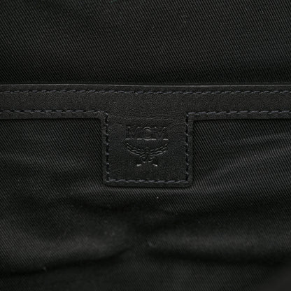 MCM Visetos Geo Graffiti Large Stark Backpack Black 6 of 10