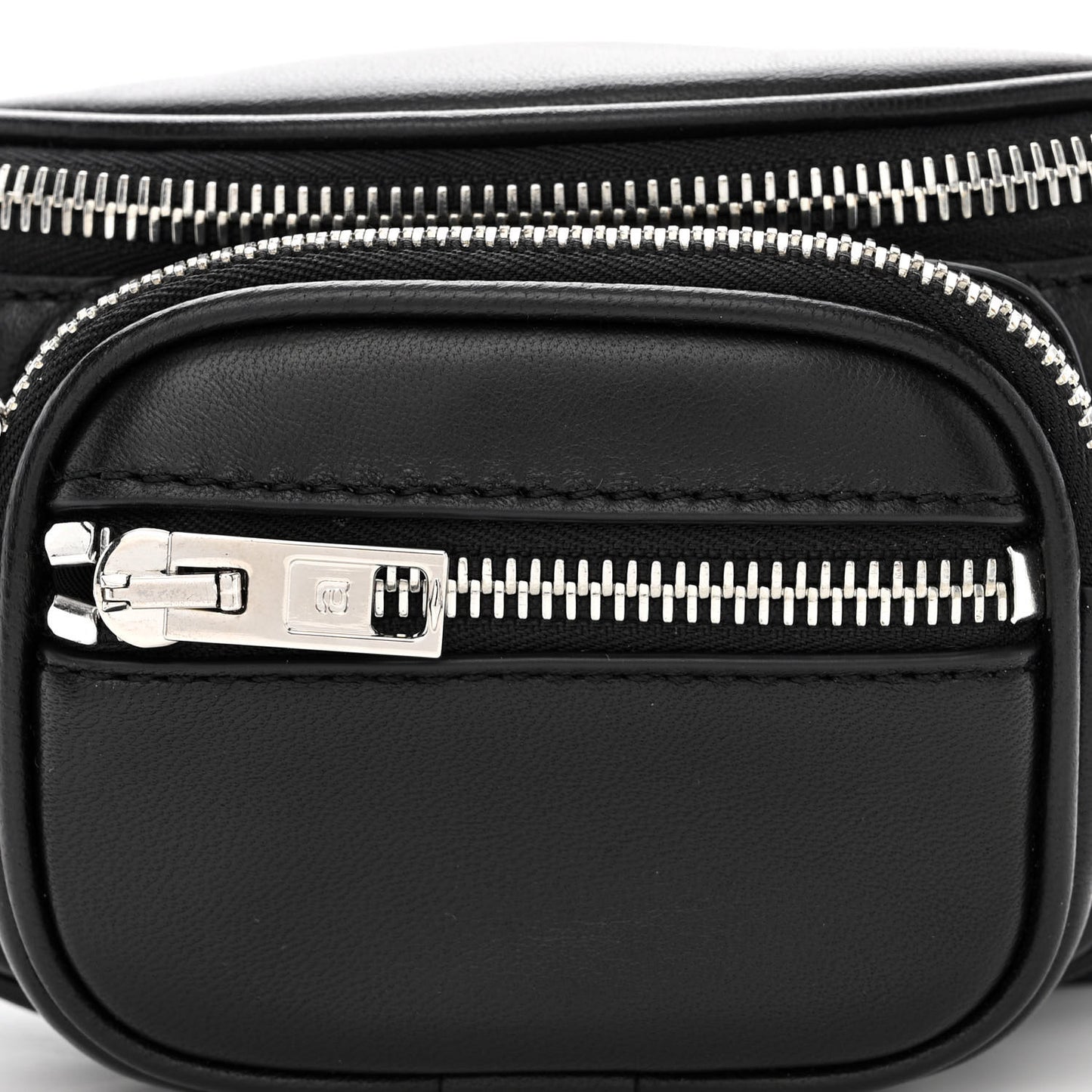 Lambskin Mini Attica Belt Bag Black