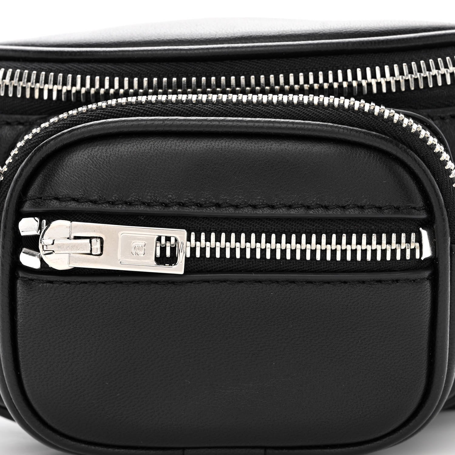 Alexander Wang Lambskin Mini Attica Belt Bag Black 9 of 11
