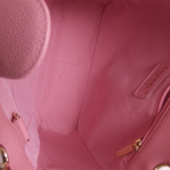 Chanel Caviar Petit Shopping Tote PST Pink 7 of 11