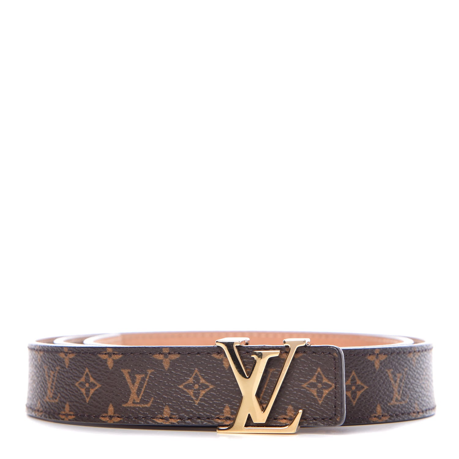 Louis Vuitton Mini Monogram 25mm LV Initiales Belt 85 34 1 of 12