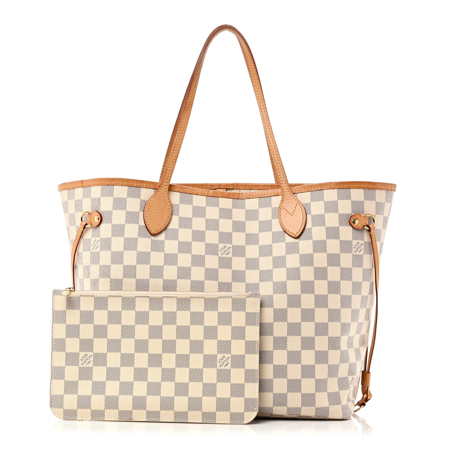 Louis Vuitton Damier Azur Neo Neverfull MM 3 of 11
