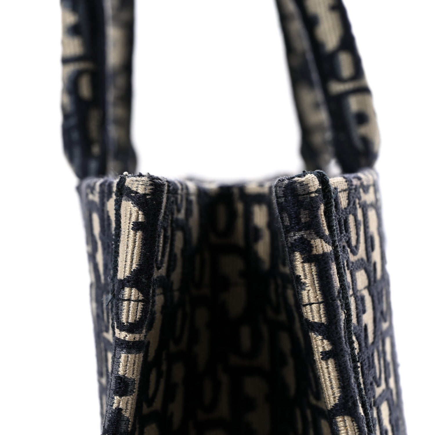Christian Dior Oblique Large Book Tote Blue Multicolor 1891794
