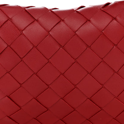Bottega Veneta Nappa Intrecciato Mini Jodie Dark Red 8 of 10