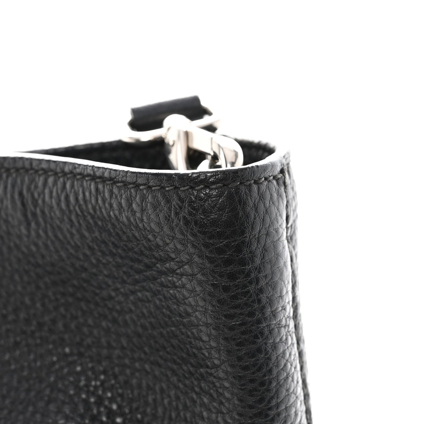 Vitello Phenix Tote Black