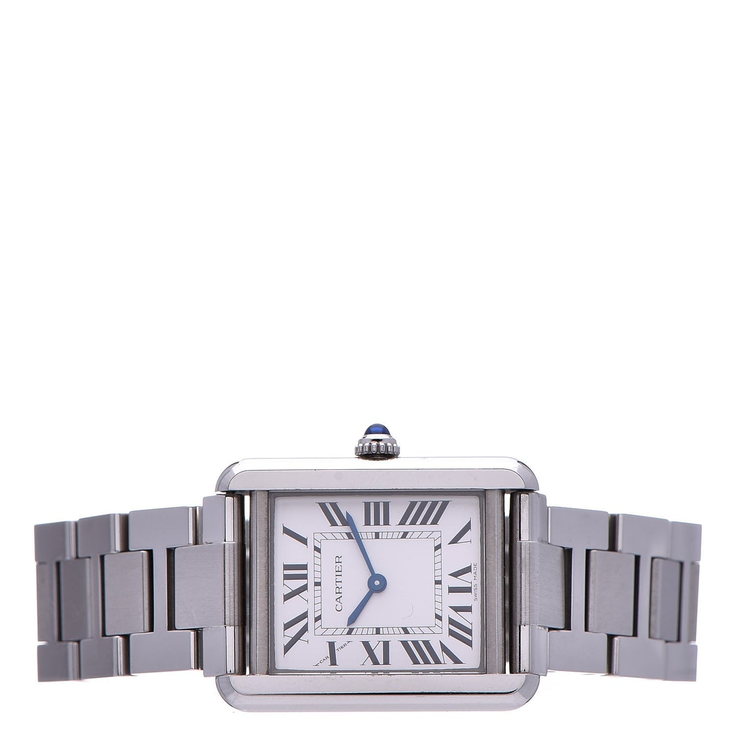 Stainless Steel 24mm Tank Solo Quartz Watch