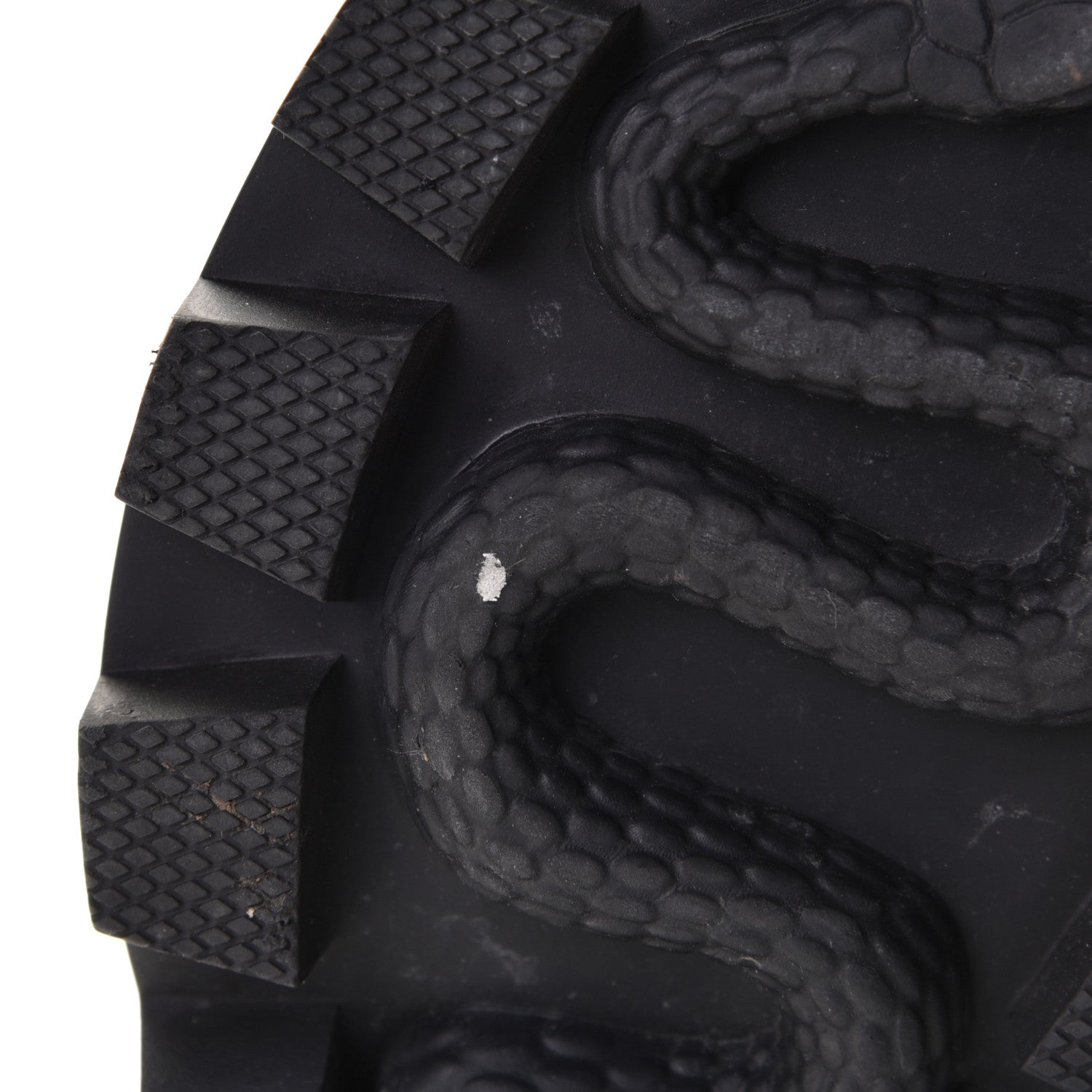 Gucci Tweed GG Monogram Lace Up Combat Ankle Boots 37.5 Black 7 of 10