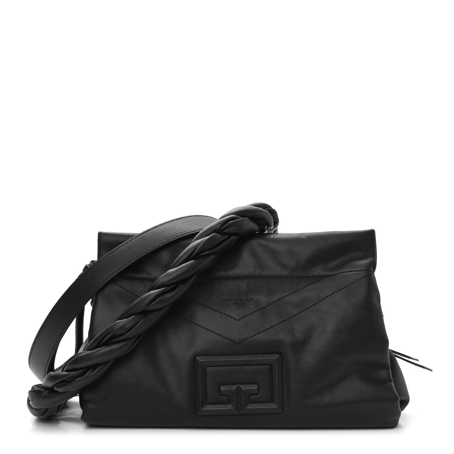Givenchy Calfskin Medium ID93 Satchel Black 1 of 9