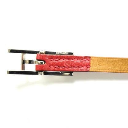 Hermes Chamonix Hapi Wrap Bracelet Red 3 of 4