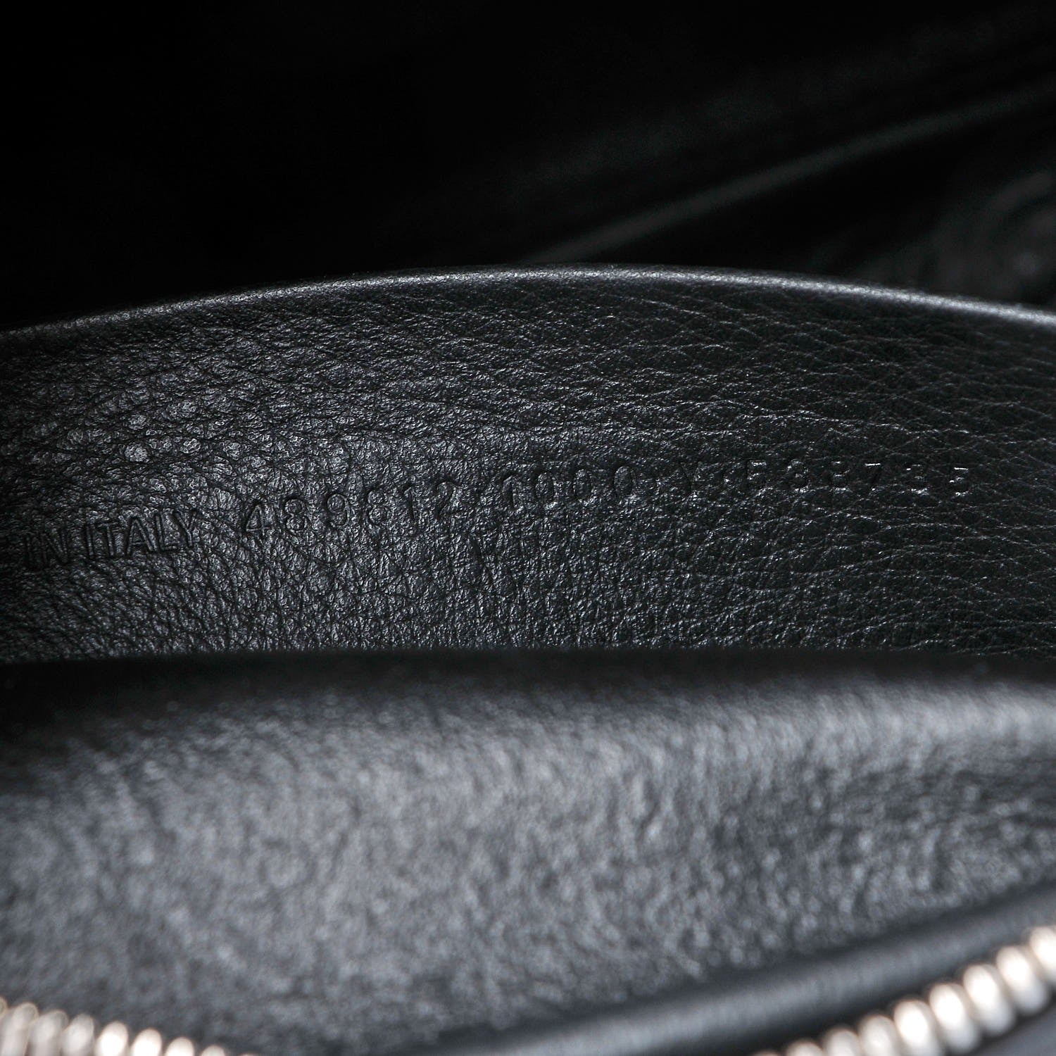 Balenciaga Calfskin Logo S Everyday Camera Bag Black 8 of 8