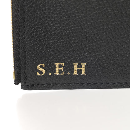 Louis Vuitton Empreinte Ariane Wallet Black 8 of 9