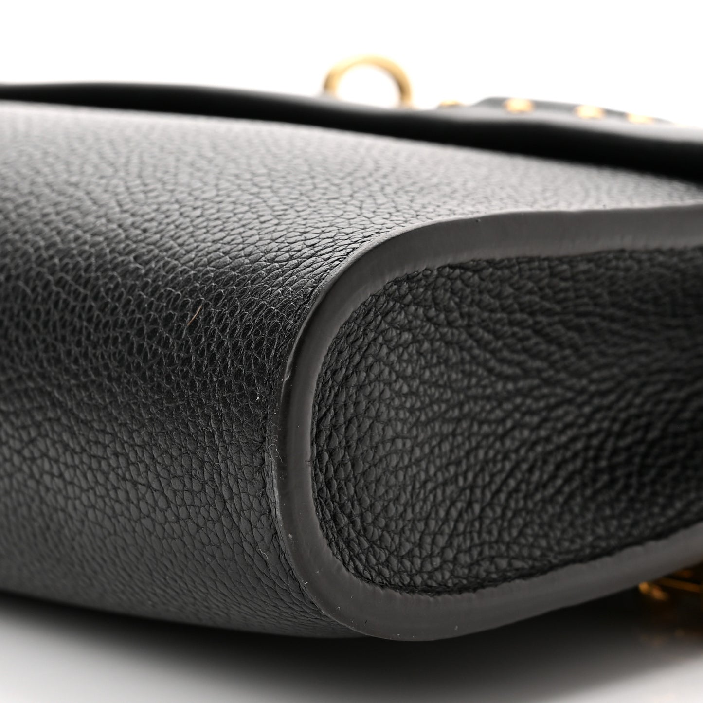 Calfskin City Steamer Pochette Black