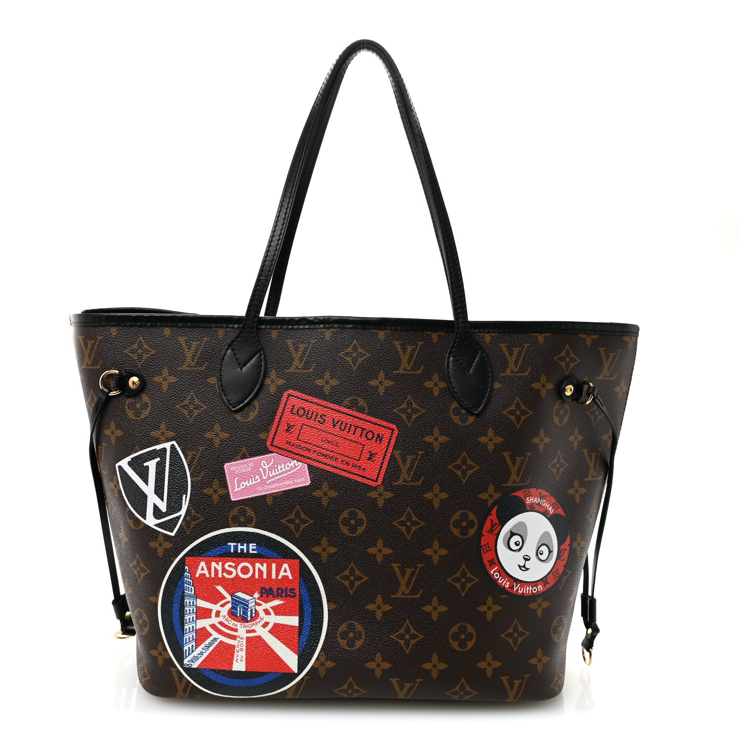 Louis Vuitton Monogram My LV World Tour Neverfull MM 1 of 11