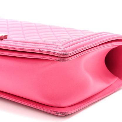 Chanel Lambskin Quilted New Medium Boy Flap Pink 6 of 12