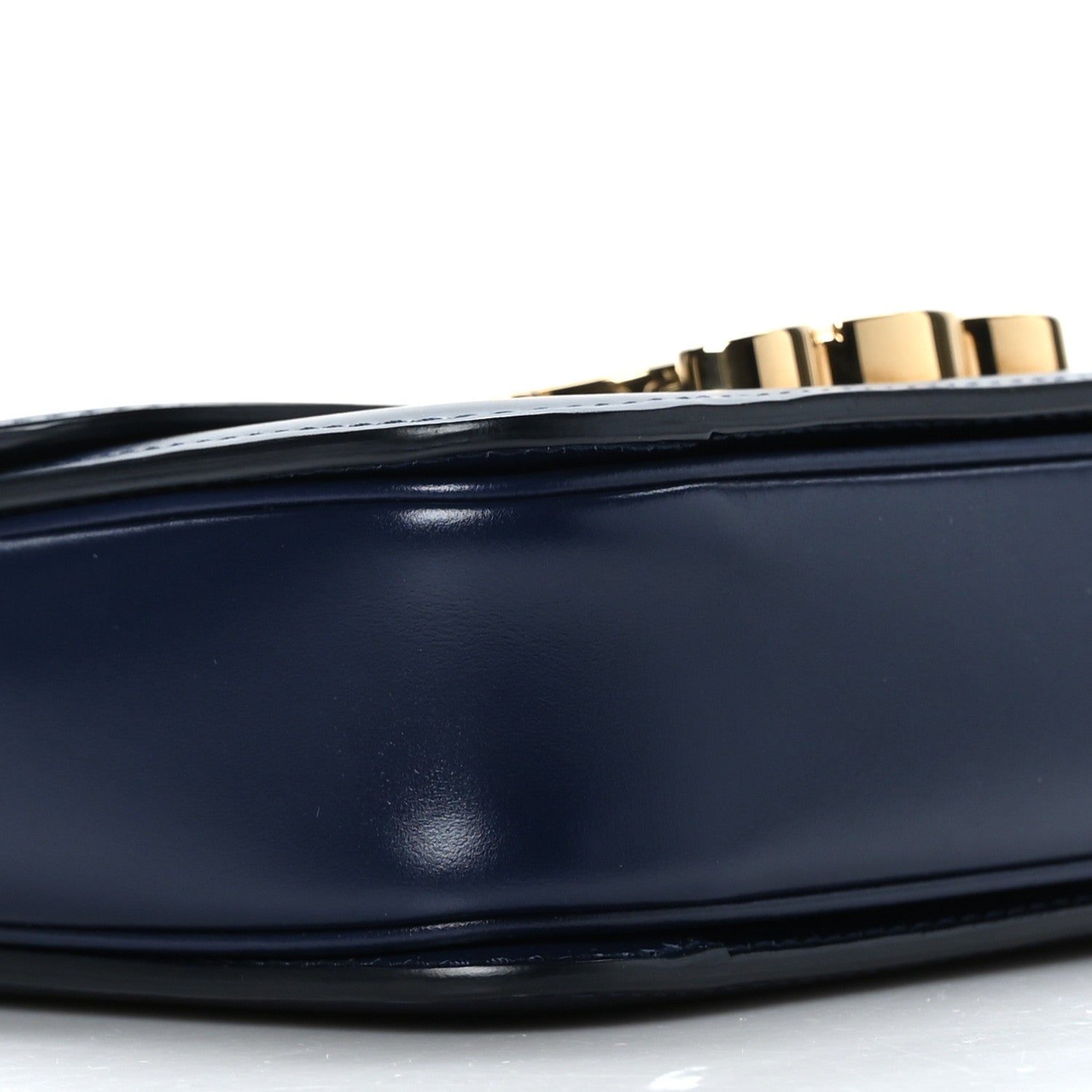 Celine Shiny Calfskin Small Triomphe Dark Blue 8 of 8