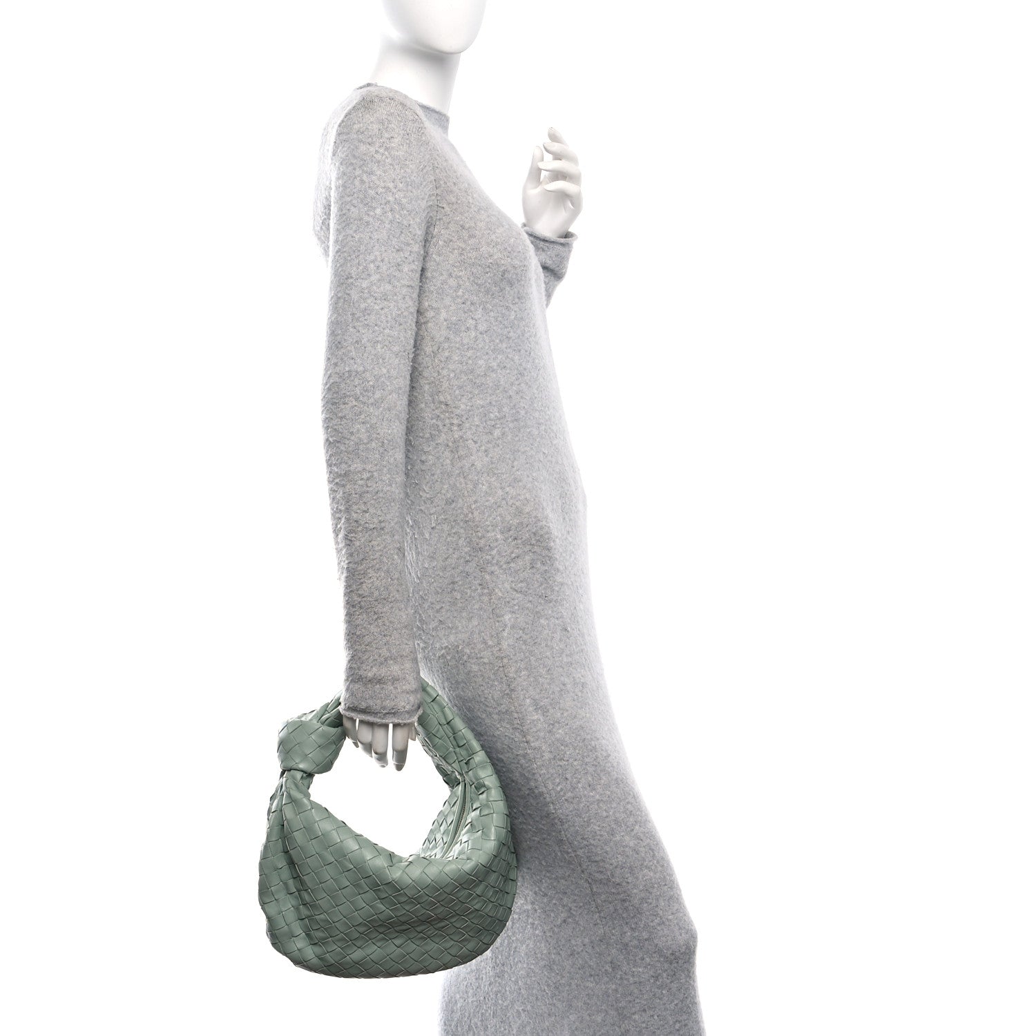 Bottega Veneta Nappa Intrecciato Teen Jodie Hobo Jodie New Sauge 2 of 10